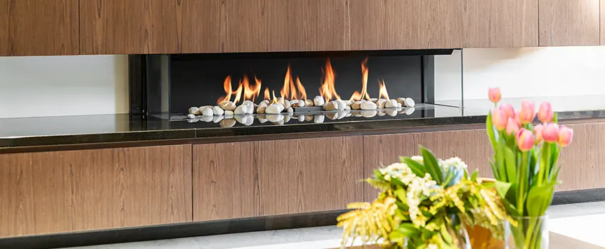 Double-height Fireplace Design Refurbishment in Victoria, Texas